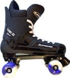 SUPREME "Turbo 33" Quad Roller Skates SIMS "Two Tone" WHEELS Complete Rollerskates