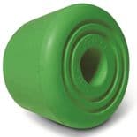 SURE-GRIP "Bullseye" Toe Stop GREEN for Quad Roller Skates Boots x1 (single) Rollerskate Stopper