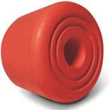 SURE-GRIP "Bullseye" Toe Stop  RED for Quad Roller Skates Boots x1 (single) Rollerskate Stopper