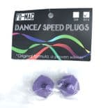 SUREGRIP "Fo-Mac" Dance / Speed Plugs Stops 5/16" PURPLE  for Quad Roller Skates fits Bauer, Supreme