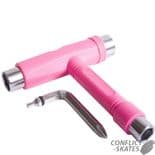 SUSHI "Ninja T Tool" Skateboard Skate Tools PINK Roller Derby Rollerskate