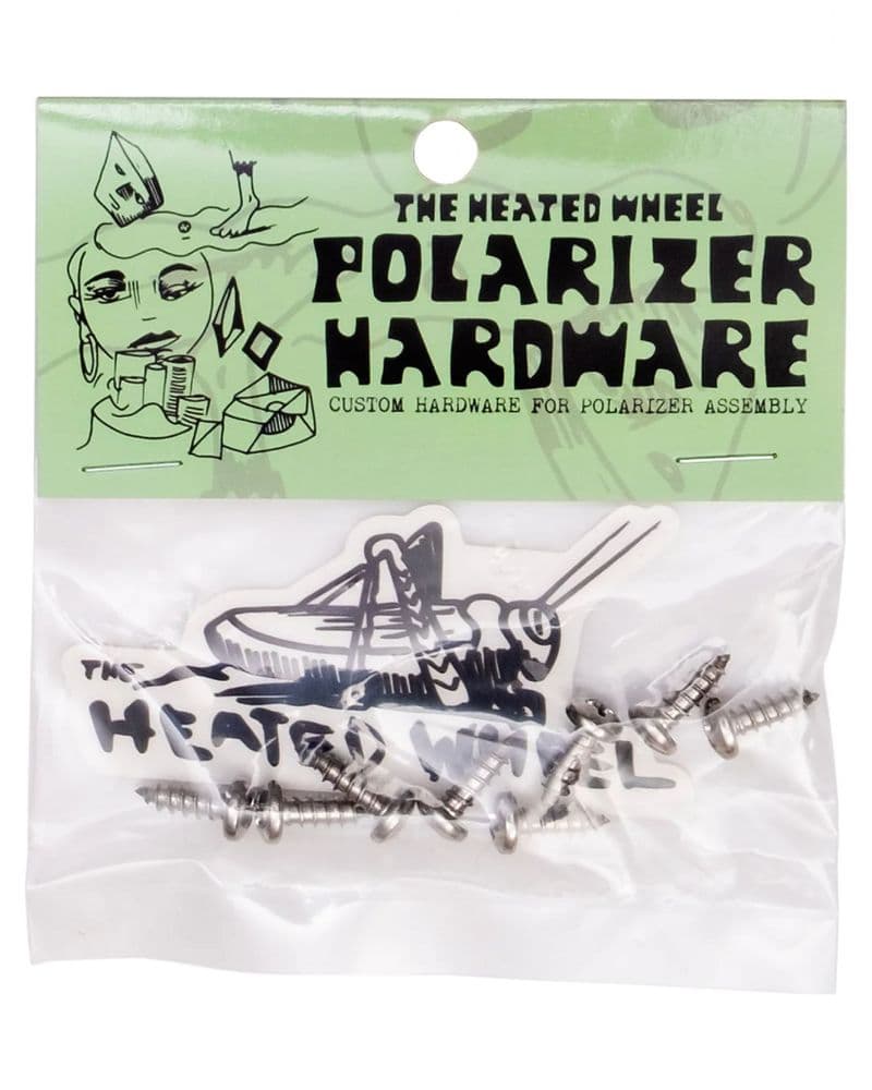 THE HEATED WHEEL "Polarizer Hardware" Skateboard Truck Mounting Screws