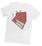 THE HEATED WHEEL "Slam Time - Premium" Skateboard T-Shirt WHITE M L XL Tee Neil Blender