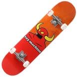 TOY MACHINE  "Monster" Complete Skateboard 8.0" x 31.5" ORANGE  Park Street Ramp