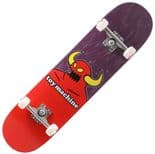 TOY MACHINE  "Monster" Complete Skateboard 8.0" x 31.5" PURPLE  Park Street Ramp