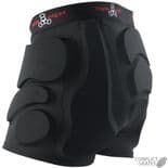 TRIPLE 8 "RD Bumsavers" Padded Shorts XS - XL  Roller Derby Impact Protection Black