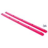 VISION "Psycho" Skateboard Rails Pair 14.5" PINK Slide Bars Grab Ribs