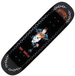 WELCOME "Angel - Ryan Townleys Pro on Enenra" Skateboard Deck 8..6" x 32.4"  BLACK METALLIC