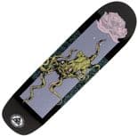 WELCOME "Bactocat on Son of Planchette" Skateboard Deck 8.38" BLACK / LAVENDER Street Park