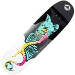 WELCOME "Miller Left Eye on Catblood 2.0" Skateboard Deck 8.75" x 32.88" 14.75" WB  WHITE METALLIC