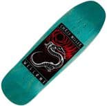 WELCOME "Miller Lizard on Gaia" Skateboard Deck 9.75" x 32.25" 15" WB TEAL Old Skool 1980s