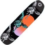 WELCOME SKATEBOARDS "Peggy on Son of Moontrimmer" Skateboard Deck 8.25" BLACK Street Park Ramp