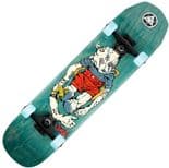 WELCOME "Teddy -  Nora Vasconcellos" Complete Skateboard 7.75" x 31.125" TEAL Park Street