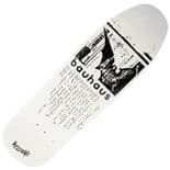 WELCOME x BAUHAUS "Bela on Gala" Skateboard Deck 9.6" x 32.25" 15" WB  WHITE