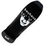 WELCOME x BAUHAUS "Mask on Early Grab" Skateboard Deck 10" x 31.95" 15.5" WB  BLACK