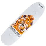 WELCOME x MY CHEMICAL ROMANCE "I Brought You My Bullets" Skateboard Deck 8.8" WHITE MCR