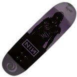 WELCOME x NINE INCH NAILS "Burn" Skateboard Deck 9.5" PURPLE NIN Trent Reznor