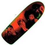 WELCOME x TALKING HEADS "Psycho on Boar" Skateboard Deck 10" x 30" 15.5" WB  LIME David Byrne