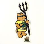 WORLD INDUSTRIES "Rocco III" Skateboard Sticker 13cm x 5cm Steve Rocco