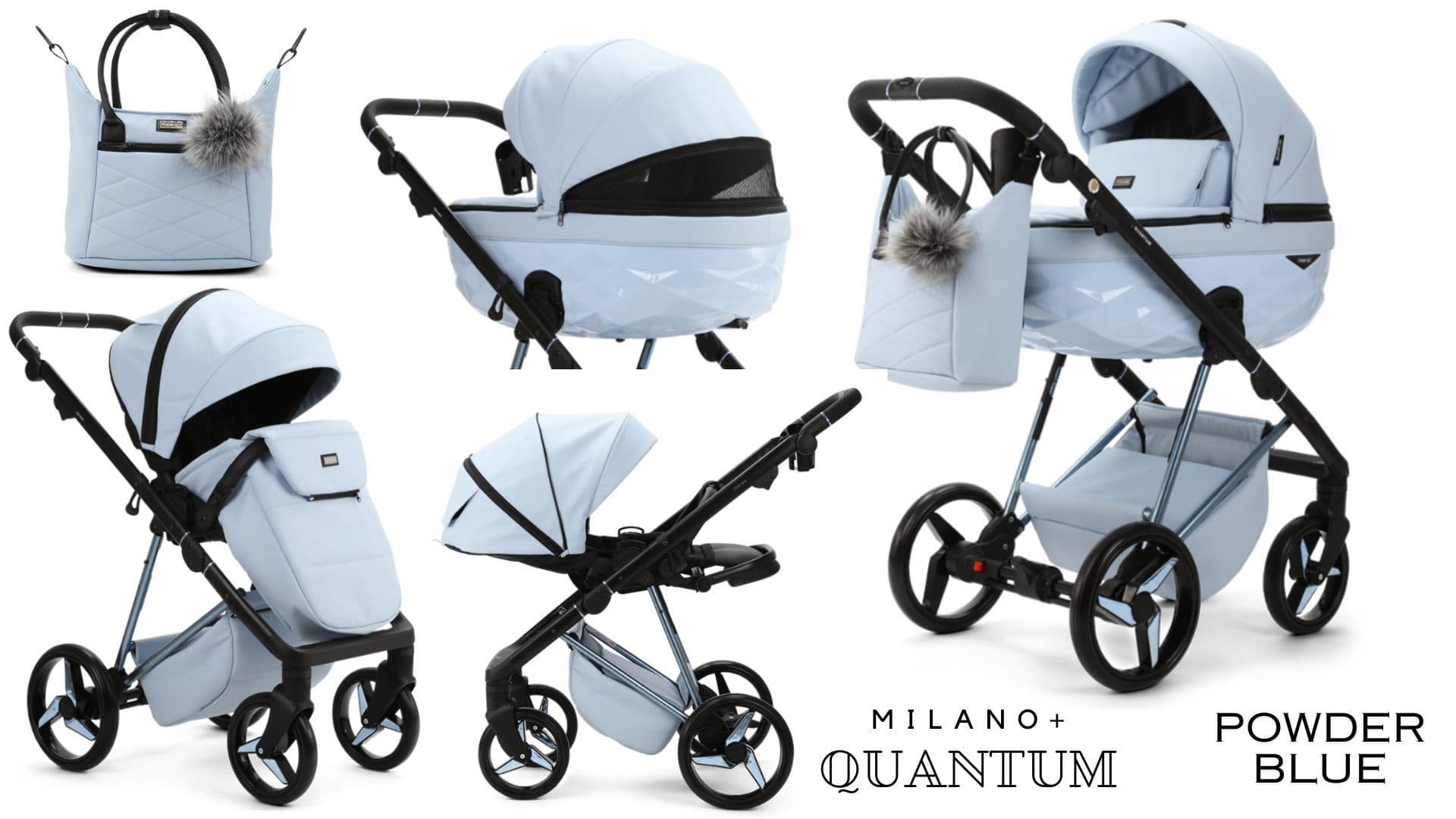 Mee-go milano quantum powder blue