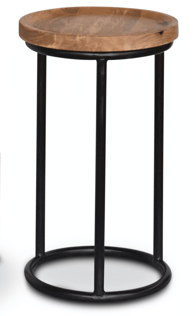 IMANT4042 MANTIS SLIM SIDE TABLE INDUSTRIAL STYLE