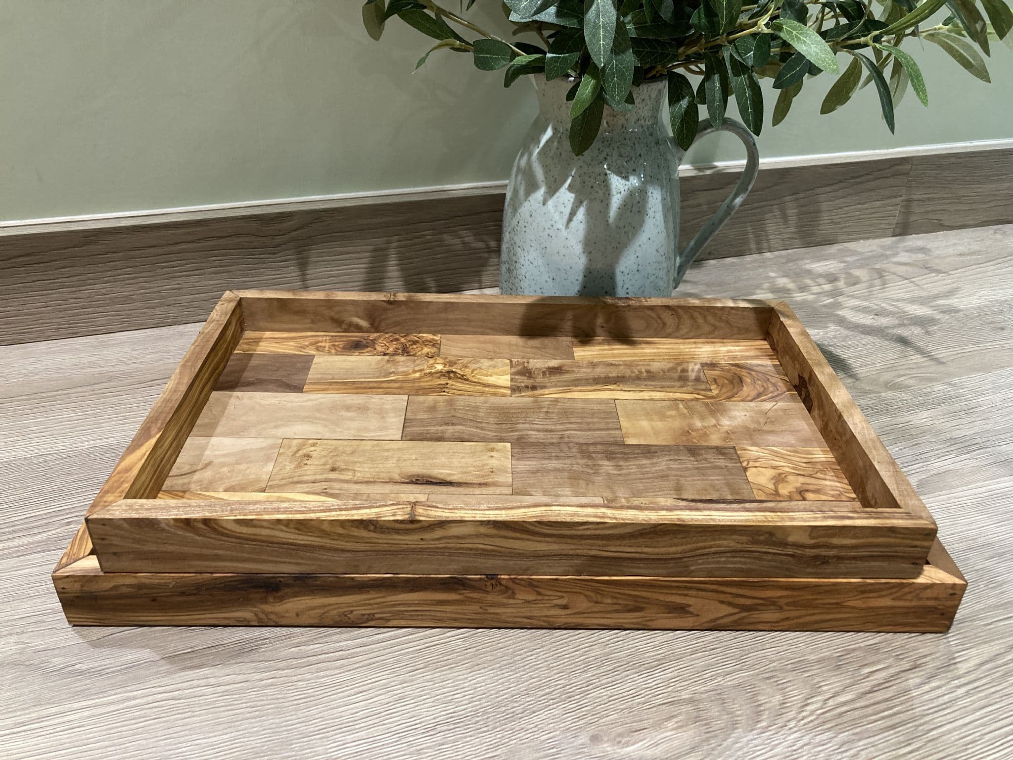 RECTANGULAR OLIVE WOOD TRAY sizes