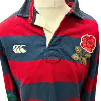 1871 England Rugby Shirt | Old Official Canterbury Jersey