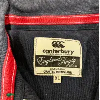 1871 England Rugby Shirt | Old Official Canterbury Jersey