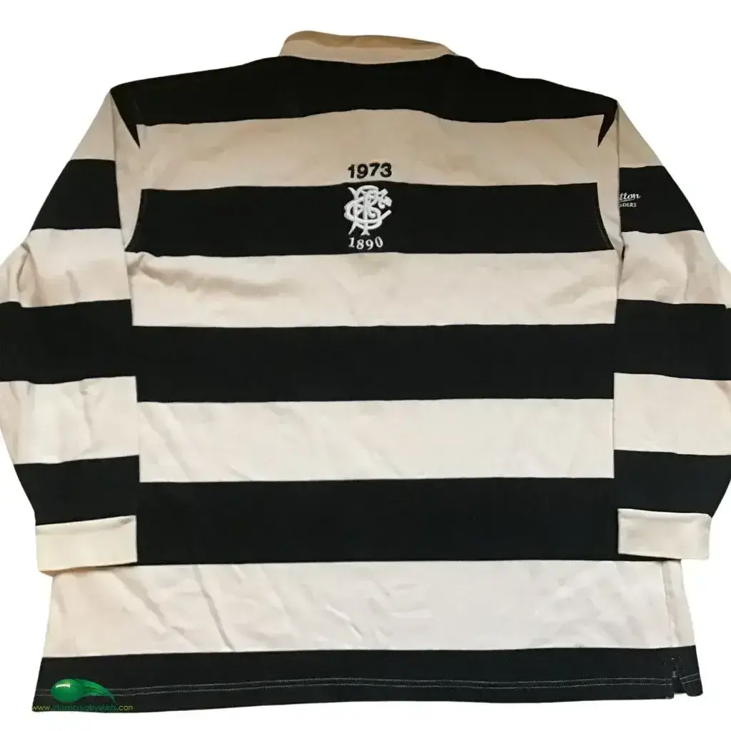 Maillot Rugby Vintage Cotton Traders - Barbarians Vs Nouvelle-Zélande 1973 - Taille L - Occasion En Bon état
