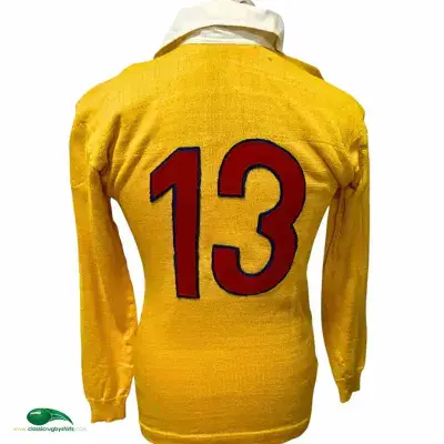 1979 Romania Match Worn Rugby Shirt v Wales Small