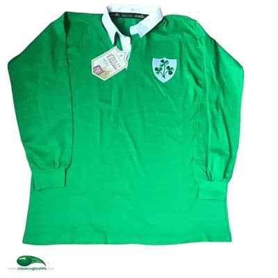 1980 1987 Ireland BNWT Rugby Union L/s Shirt 2XL