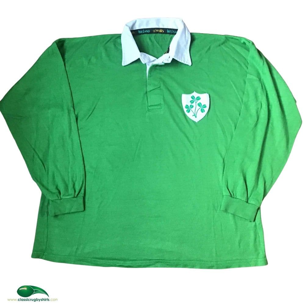 World Rugby Shirts 1984 Ireland Vintage Old Retro Jerseys