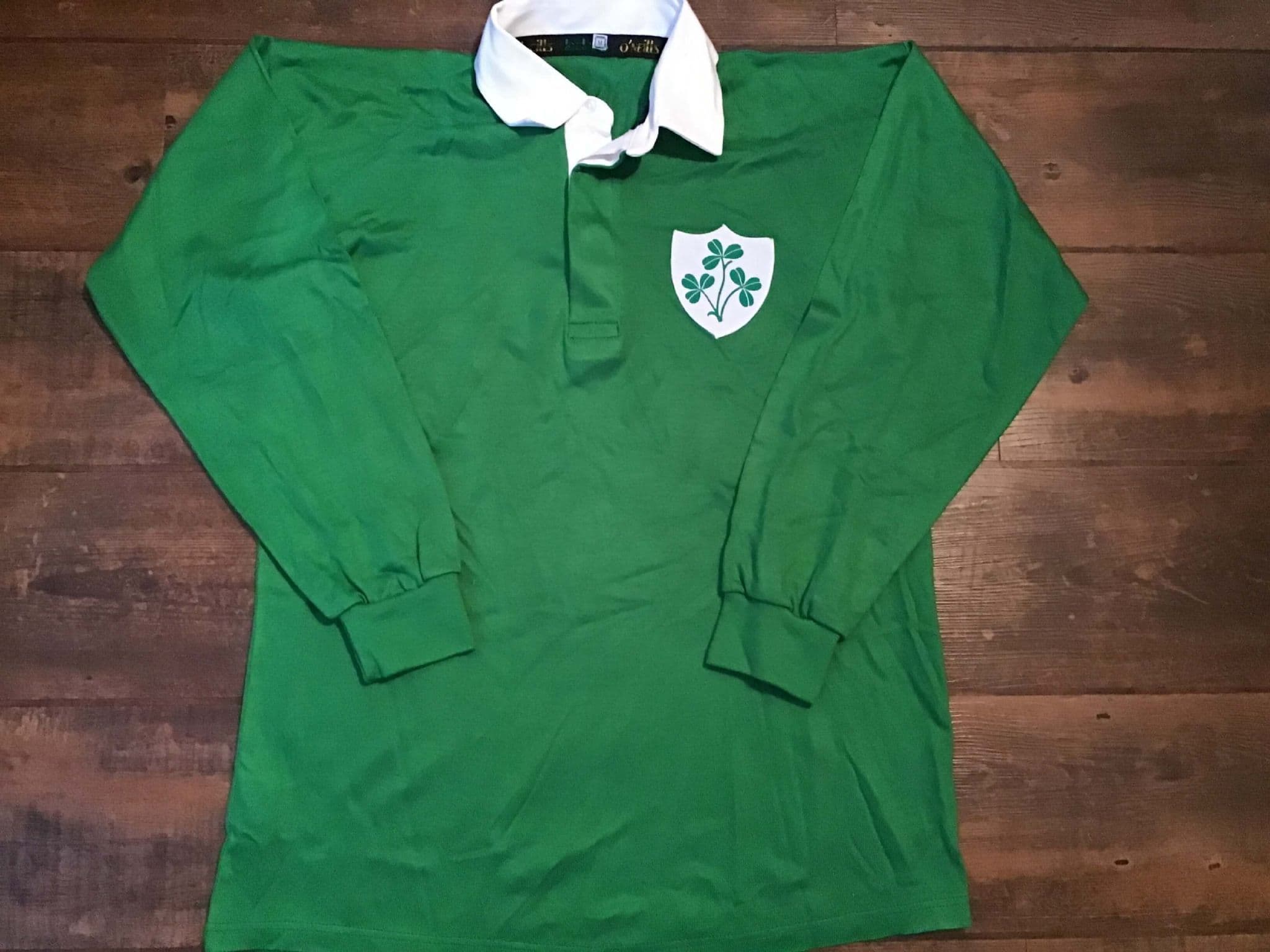 Maillot Rugby Vintage O'Neills – Irlande – Taille XL – 6 Nations France Angleterre