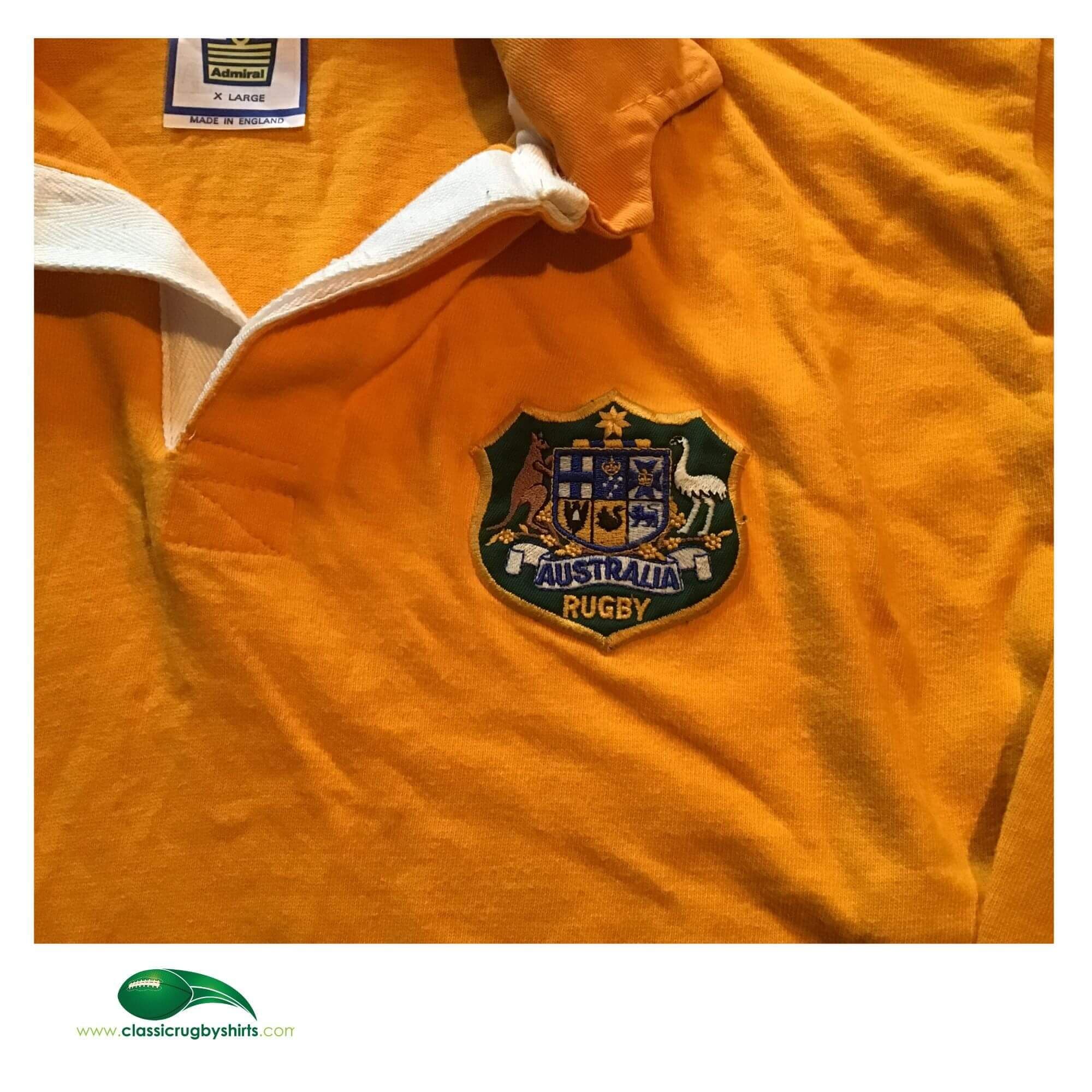 World Rugby Shirts 1986 Australia Old Vintage Jerseys