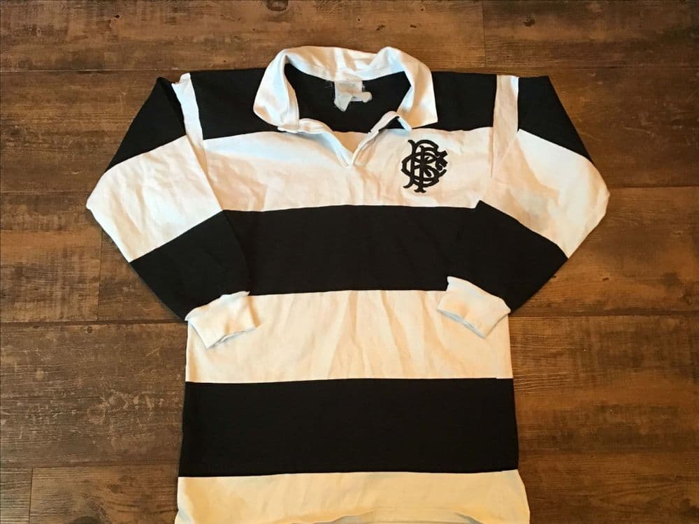 Classic Rugby Shirts 1980 Barbarians Old Vintage Retro Jerseys