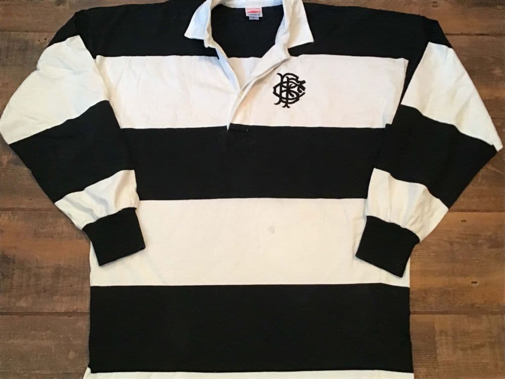 Classic Rugby Shirts 1980 Barbarians Old Vintage Retro Jersey