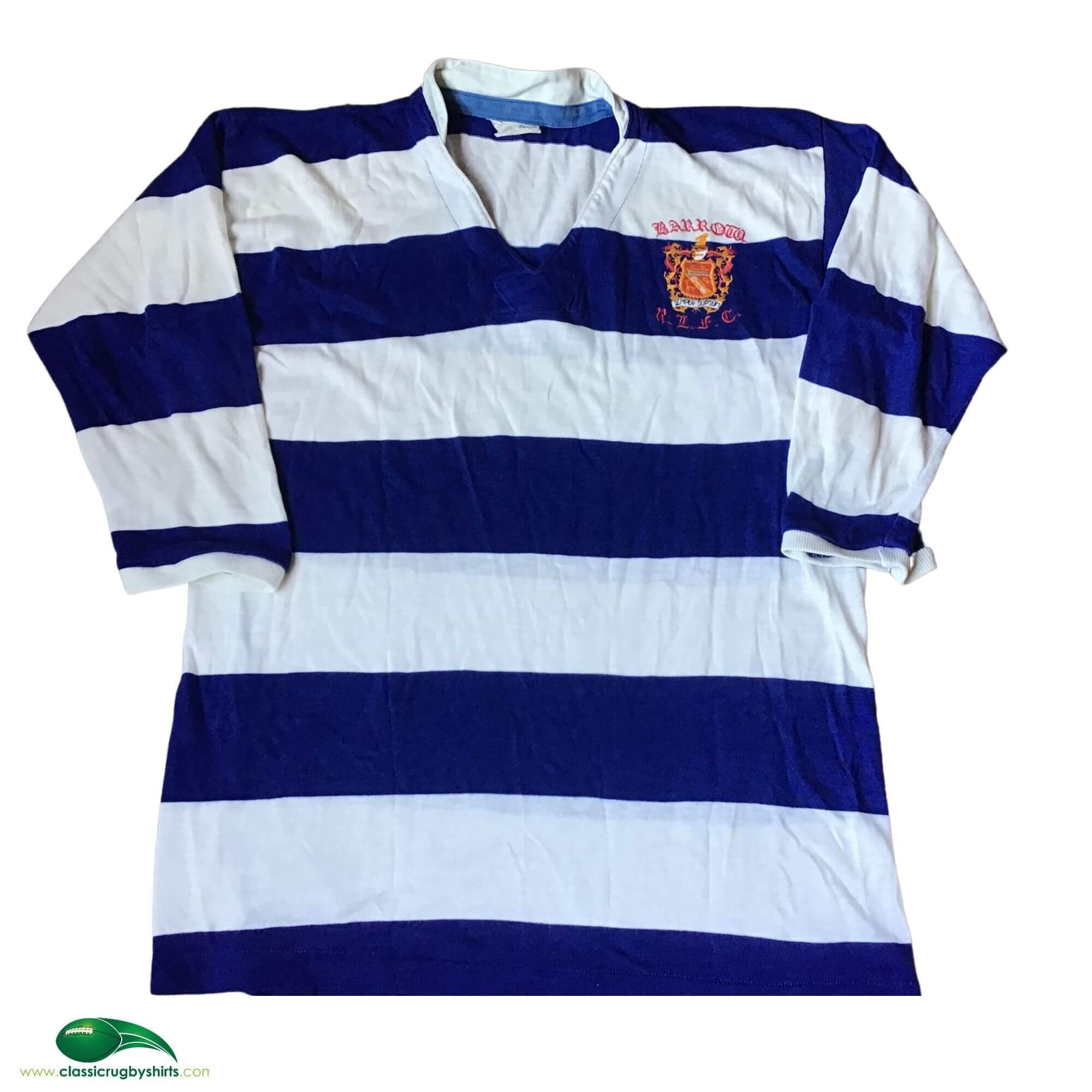 Classic Rugby Shirts | 1980 Barrow Vintage Old Jerseys
