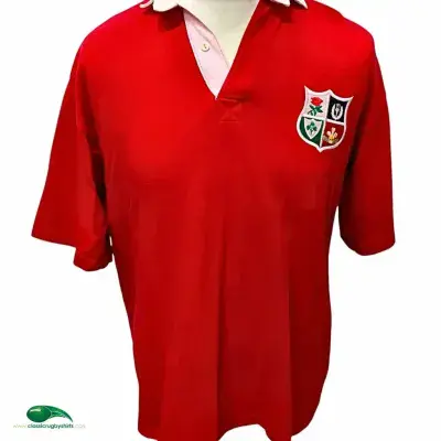 1980s British and  Irish Lions Rugby Shirt Medium