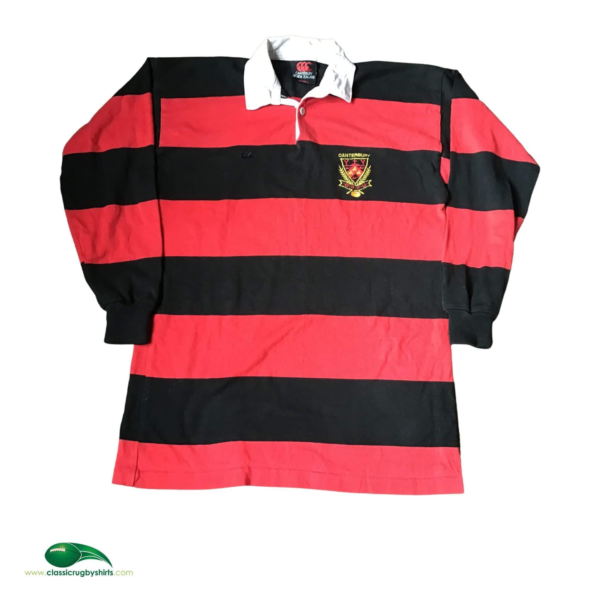 Retro Rugby Training Tops Classic Rugby Shirts | 1987 Canterbury RFU Vintage Old Jerseys