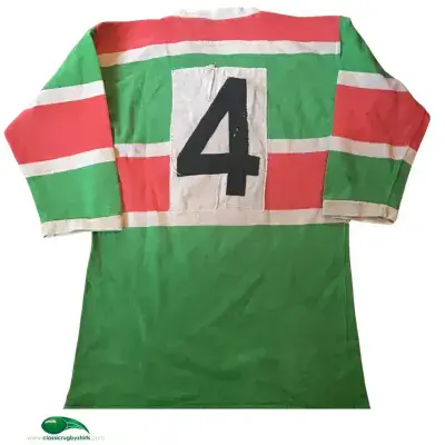 1980s Carlisle Match Worn No 4 Rugby League Shirt Medium