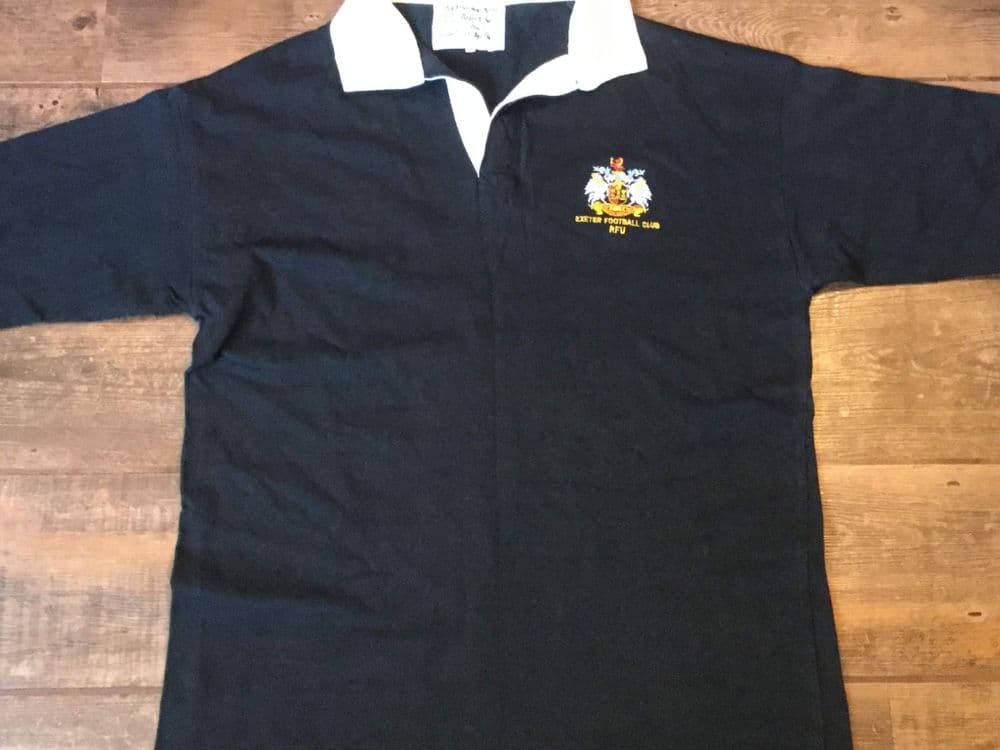 Classic Rugby Shirts 1980s Exeter Chiefs Old Vintage Jerseys