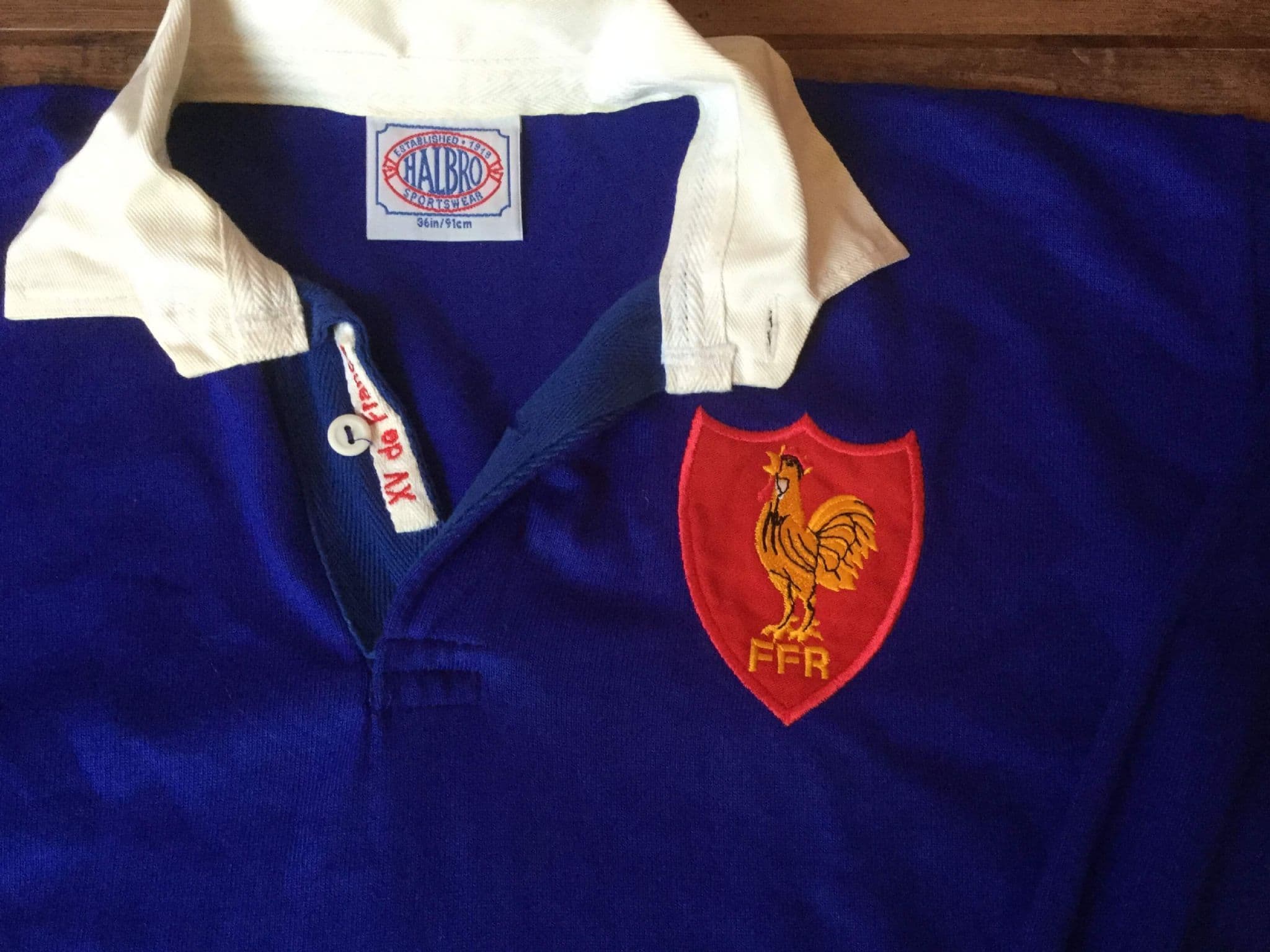 Classic Rugby Shirts | 1980 France Vintage Old Jerseys