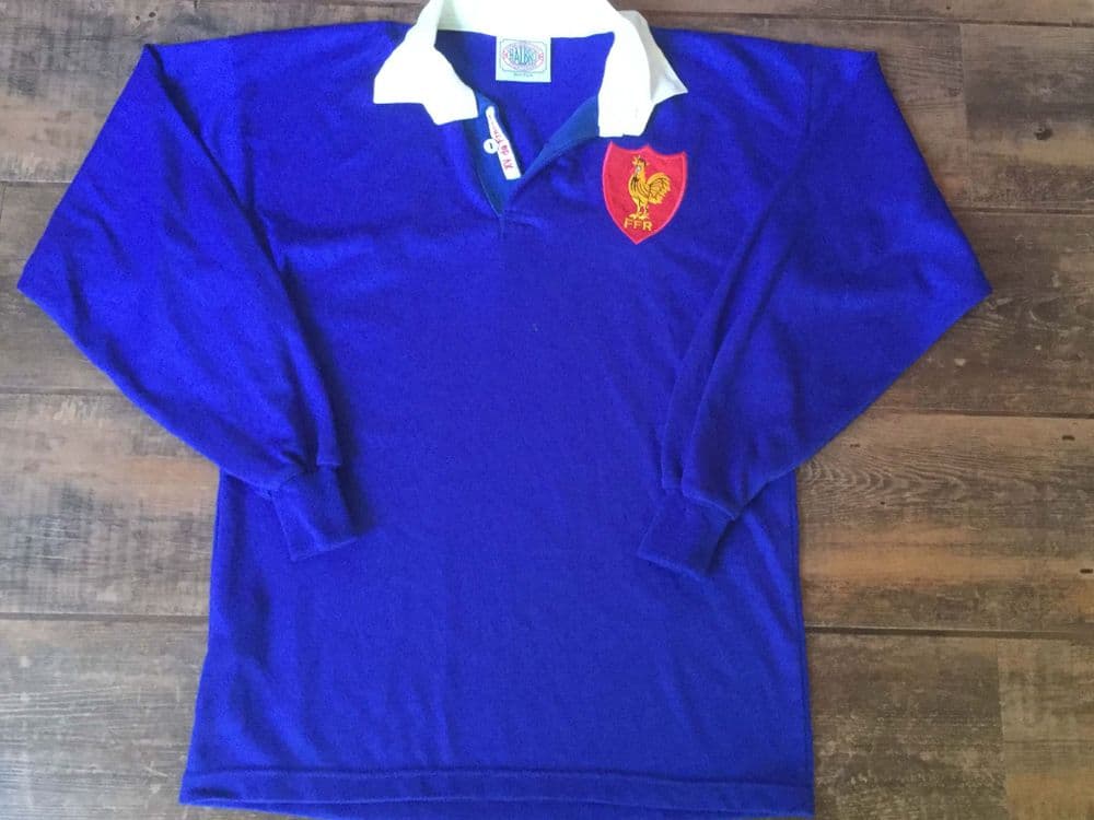 Classic Rugby Shirts | 1980 France Vintage Old Jerseys