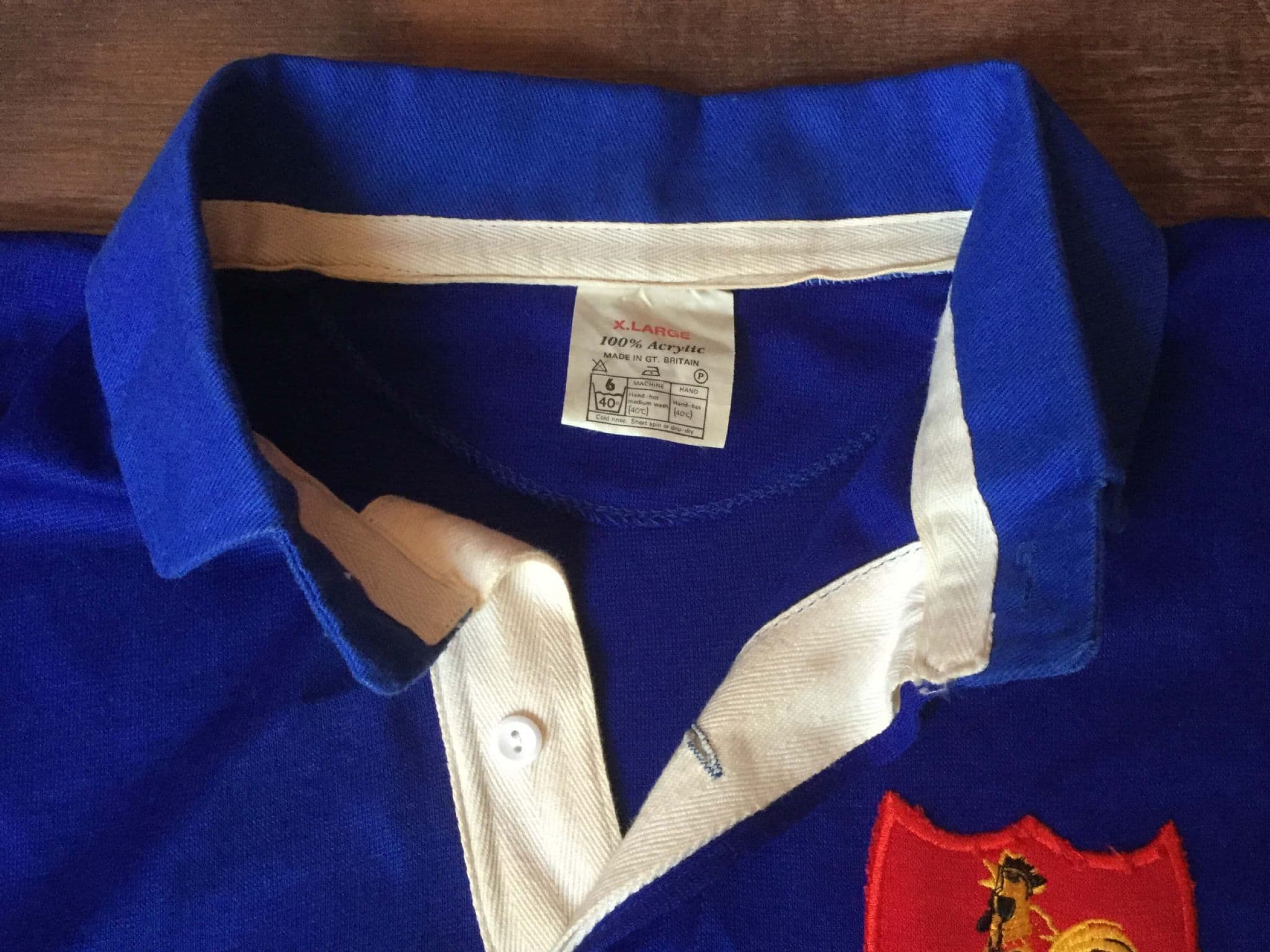 Classic Rugby Shirts | 1980 France Vintage Old Retro Jersey