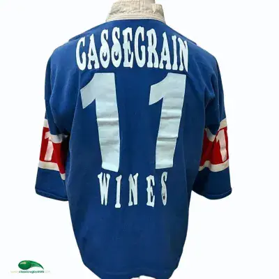 1980s France No 11 Match Worn Rugby League Shirt XL