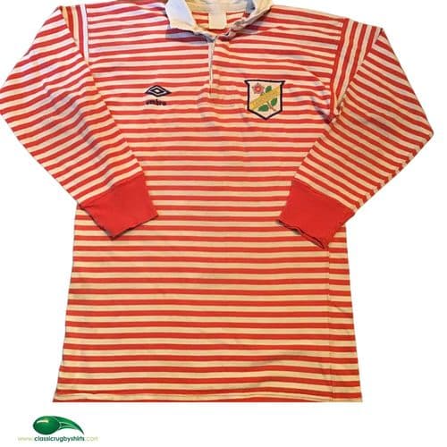 Classic Rugby Shirts 1982 Lancashire Vintage Old Jerseys