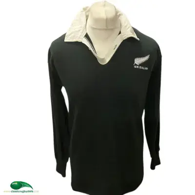 1980s New Zealand Rugby Shirt XL Medium