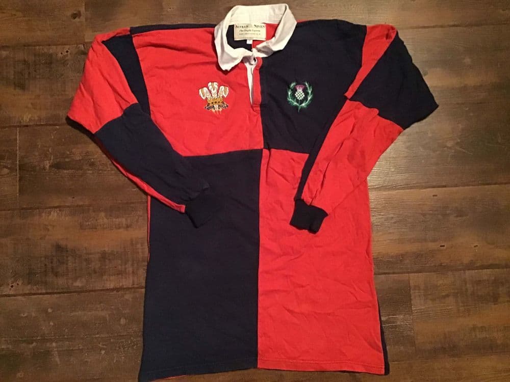 Classic Rugby Shirts | 1980 Wales Scotland Vintage Old Jersey