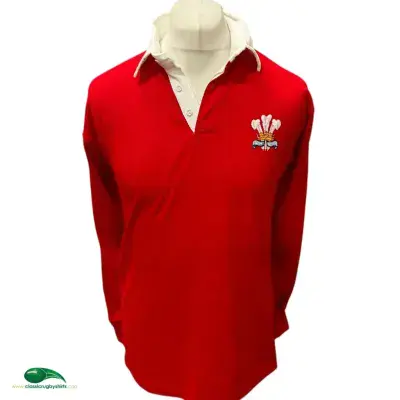 1980s Wales Rugby Shirt Medium