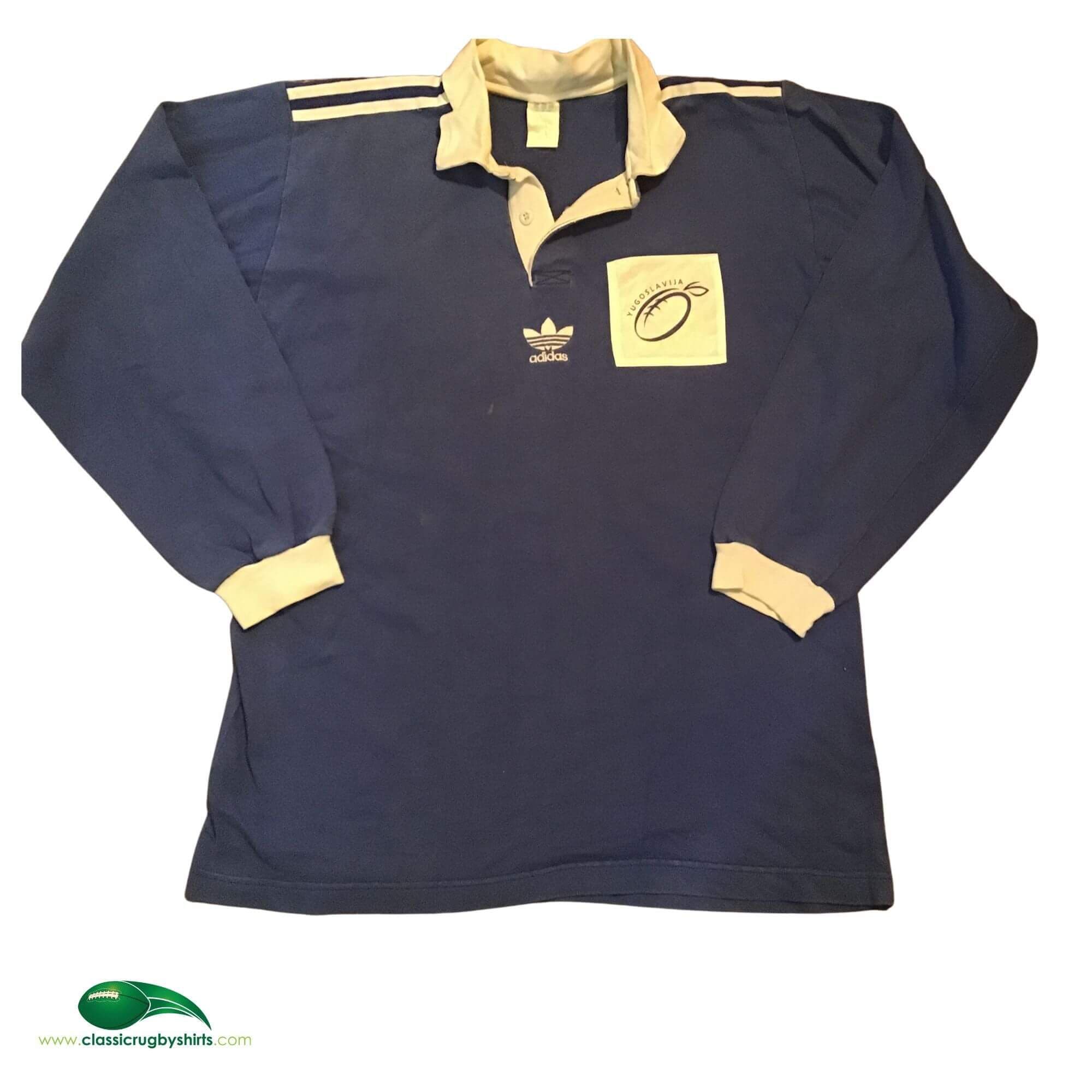 Classic World Rugby Shirts | 1980 Yugoslavia Old Vintage Jerseys